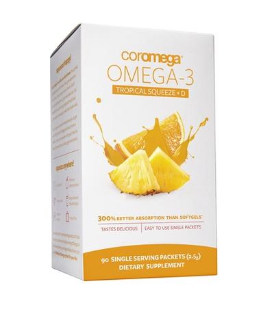 Coromega Omega-3 (90 Single Serving Packets)